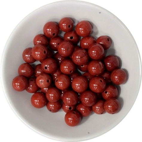 Emprunter Perles Jaspe Rouge 8 mm - Sachet de 50 perles livre