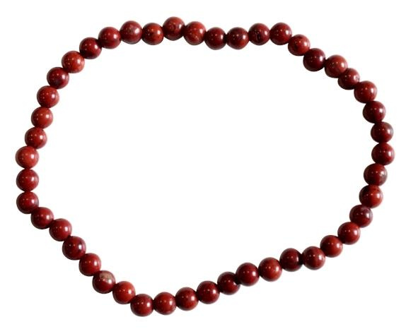 Emprunter Bracelet Jaspe Rouge Perles rondes 4 mm livre