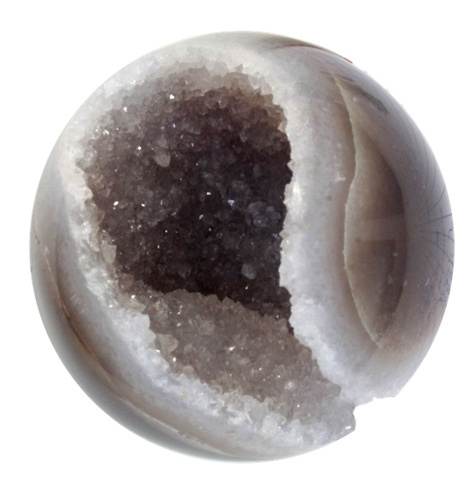 Emprunter BOULE CREUSE CRISTAUX DE QUARTZ TOP QUALITE 3,7 KILO livre