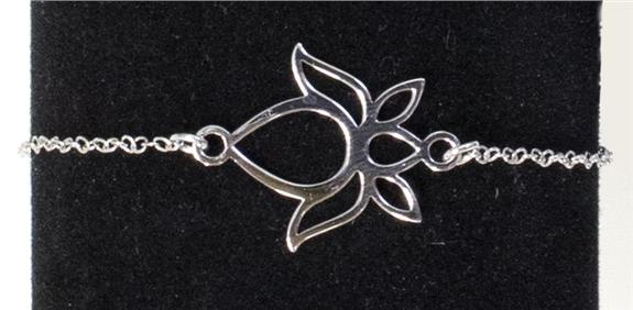 Emprunter BRACELET PETALE FLEUR DE LOTUS - ARGENT 925 livre