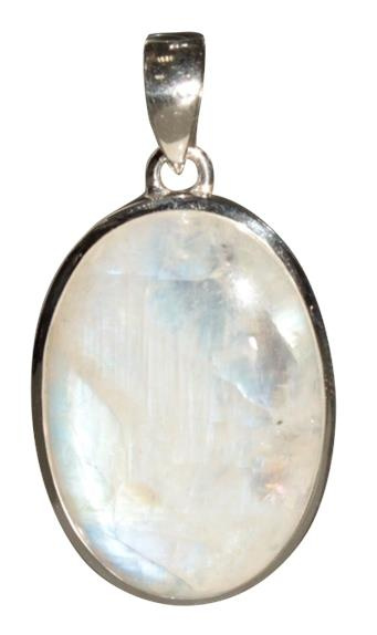 Emprunter PENDENTIF PIERRE DE LUNE FORME OVALE PIERRE SERTIE livre