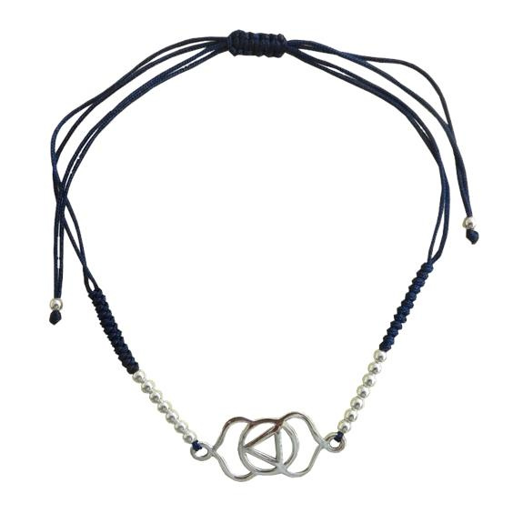 Emprunter BRACELET CORDON AJUSTABLE EN COTON - CHAKRA AJNA livre