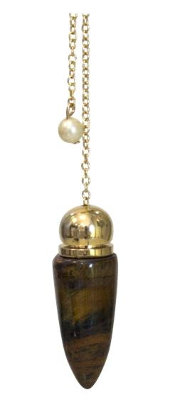 Emprunter PENDULE POINTE POLIE EN OEIL DE TIGRE livre