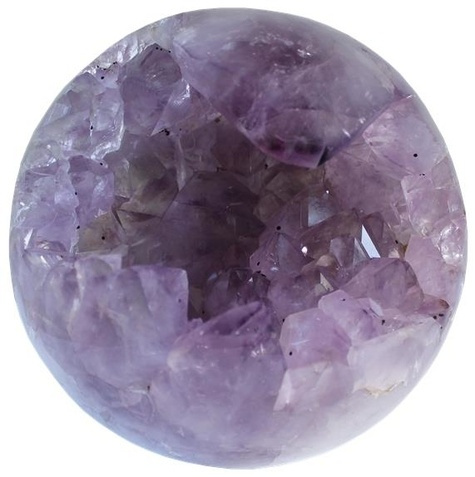 Emprunter BOULE CREUSE AMETHYSTE ET CRISTAUX DE QUARTZ 2,1 KG A 2,2 KG livre
