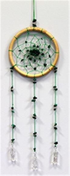 Emprunter attrapes-reves pierres naturelles malachite - quartz rose et cristal de roche livre