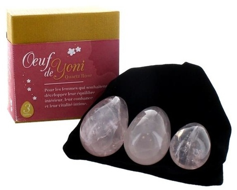 Emprunter OEUFS YONI QUARTZ ROSE - LOT DE 3 TAILLES livre