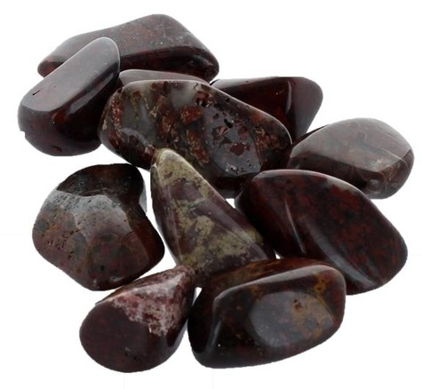 Emprunter PIERRES ROULEES JASPE BRESCHIA - TAILLE M - SACHET 1 KG livre