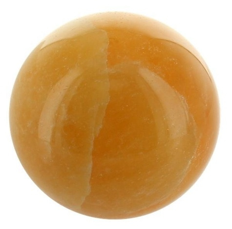 Emprunter SPHERE CALCITE ORANGE - PIECE DE 7 A 8 CM livre