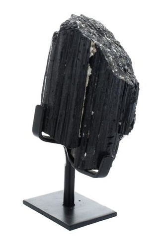 Emprunter TOURMALINE NOIRE SUR SOCLE METAL - PIECE DE 0,75 A 1 KG livre
