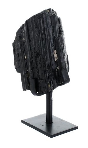 Emprunter TOURMALINE NOIRE SUR SOCLE METAL - PIECE DE 3 A 4 KG livre