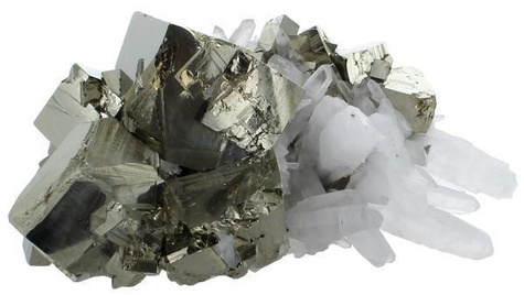 Emprunter Amas Pyrite et Cristaux - 800 grammes à 1 kilo livre