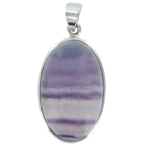 Emprunter PENDENTIF AVEC CARTE FLUORITE ARGENT - TRANCHE 3,5 A 4 CM livre