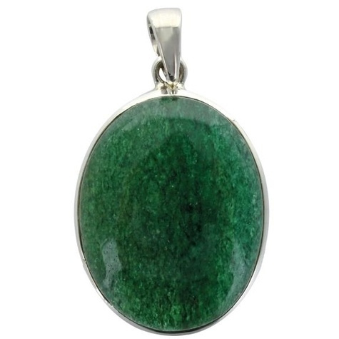 Emprunter PENDENTIF AVEC CARTE AVENTURINE VERTE ARGENT - TRANCHE 2 A 2,5 CM livre