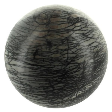 Emprunter SPHERE JASPE ARAIGNEE (NET JASPER) - PIECE DE 8 A 9 CM livre