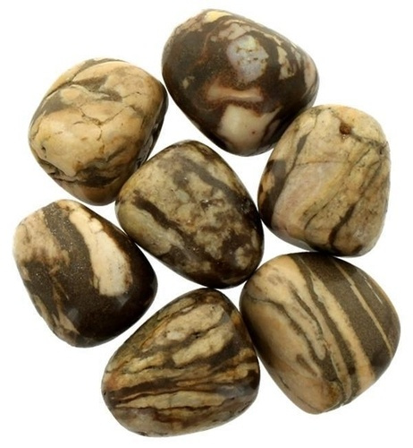 Emprunter pierres roulees - jaspe zebree - taille xl - sachet 500 grs livre