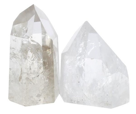 Emprunter POINTE POLIE CRISTAL DE ROCHE - QUALITE A - LOT DE 1 KG livre