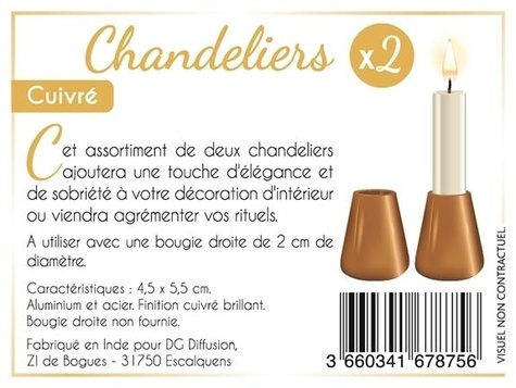 Emprunter Chandeliers Métal Mini - Cuivré Rose Brillant (assortiment de 2) livre