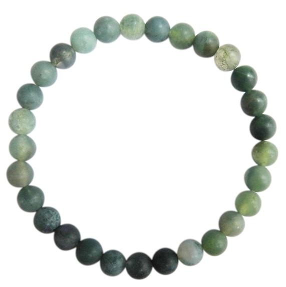 Emprunter BRACELET AGATE FANCY PERLES RONDES 6 MM MATES livre