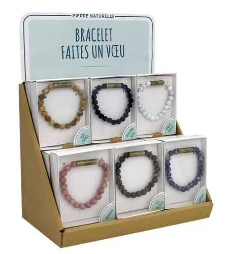 Emprunter BRACELET VOEUX EN PIERRE NATURELLE livre