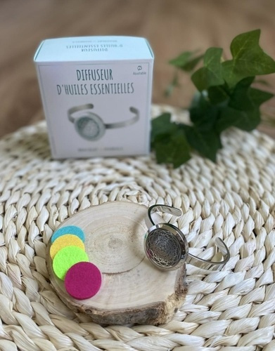 Emprunter Diffuseur Bracelet Mandala Argenté livre