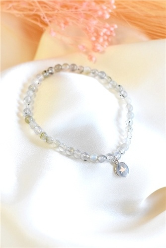 Emprunter Bracelet Labradorite Perles rondes 4 mm livre