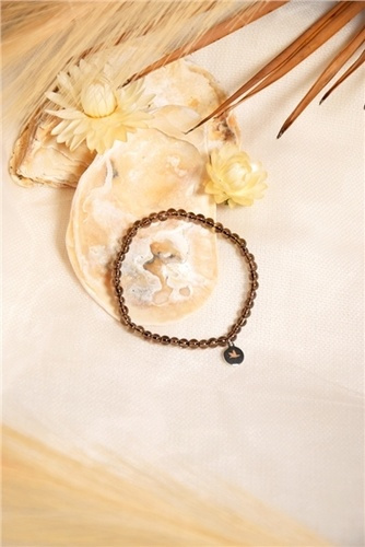 Emprunter Bracelet Quartz Fumé Perles rondes 4 mm livre