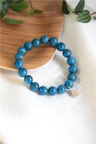 Emprunter Bracelet Apatite Perles Rondes 10 mm livre