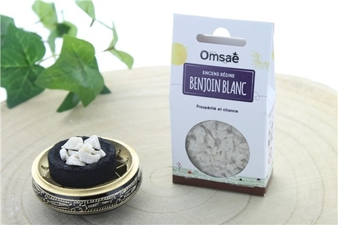 Emprunter ENCENS RESINE EN MORCEAUX BENJOIN BLANC 50 G livre