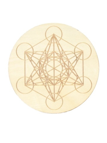 Emprunter Socle de rechargement en bois Cube de Métatron gravé 10 cm livre