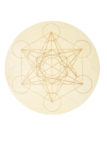 Emprunter Socle de rechargement en bois Cube de Métatron gravé 30 cm livre