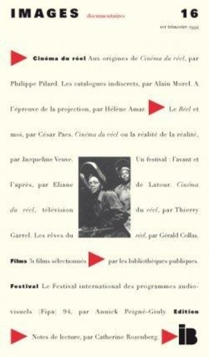 Emprunter IMAGES DOCUMENTAIRES N° 16 - Cinéma du réel - 1994 livre