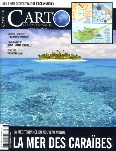 Emprunter Carto N° 30, juillet-août 2015 : La mer des Caraïbes livre