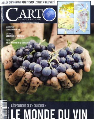Emprunter Carto N° 31, septembre-octobre 2015 : Le monde du vin livre