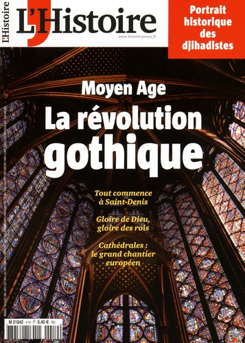 Emprunter L'Histoire N° 419, Janvier 2016 : Moyen Age. Le révolution gothique livre