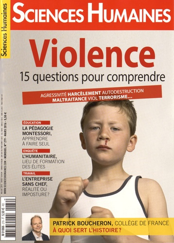 Emprunter Sciences Humaines N° 279, mars 2016 : La violence en 15 questions livre