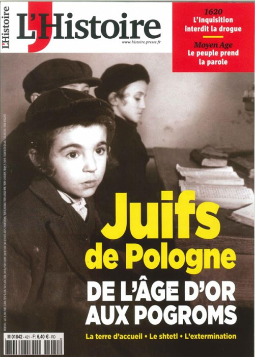 Emprunter L'Histoire N° 421, mars 2016 : Les Juifs de Pologne livre