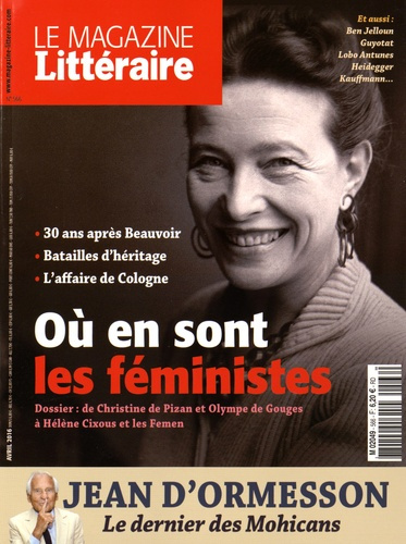 Emprunter Le Magazine Littéraire N° 566, avril 2016 : Où en sont les féministes livre
