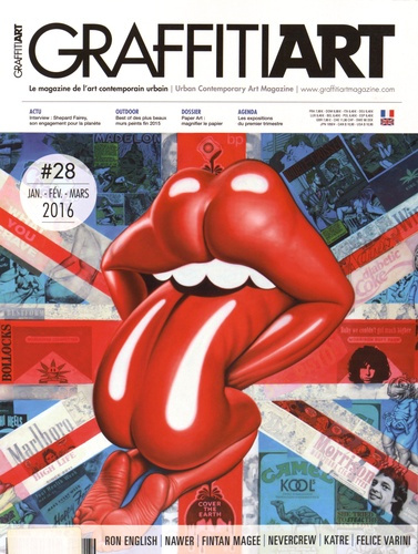 Emprunter Graffiti Art N° 28, Janvier-février-mars 2016 : Paper Art : de l'art avec du papier. Edition bilingu livre