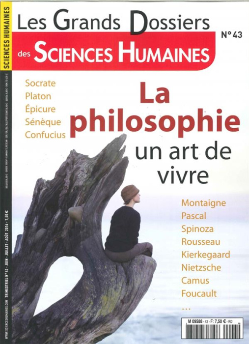 Emprunter Les Grands Dossiers des Sciences Humaines N° 43, juin-juillet-août 2016 : La philosophie, un art de livre
