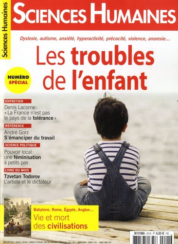 Emprunter Sciences Humaines N° 291, avril 2017 : Les troubles de l'enfant livre
