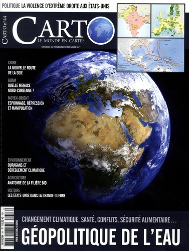 Emprunter Carto N°44, novembre-décembre 2017 : Géopolitique de l'eau livre
