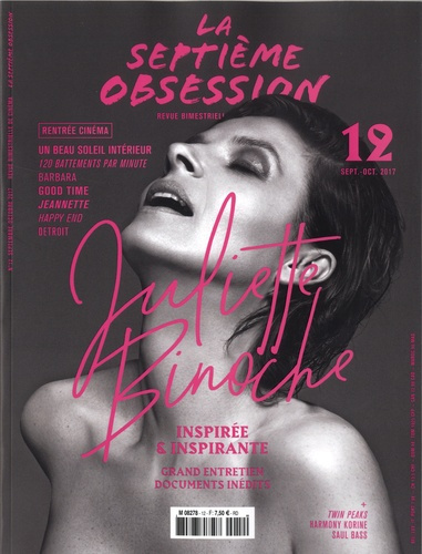 Emprunter La septième obsession N°12, septembre-octobre 2017 : Juliette Binoche, inspirée et inspirante livre
