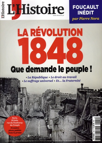 Emprunter L'Histoire N° 444, février 2018 : La révolution 1848. Que demande le peuple ! livre