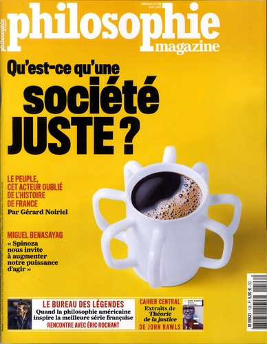 Emprunter Philosophie Magazine N°128, avril 2019 : Qu'est ce qu'une société juste ? livre