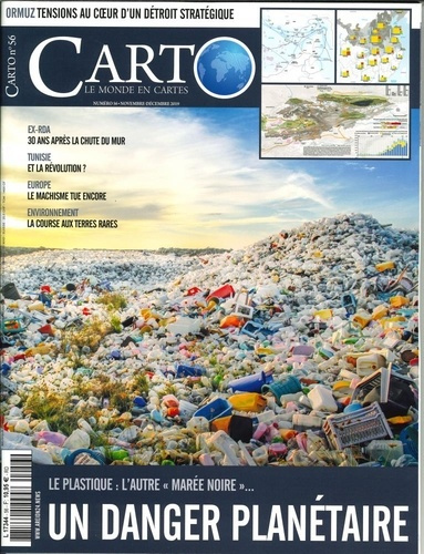 Emprunter Carto N° 56, novembre-décembre 2019 : Le plastique : l'autre 