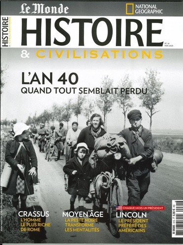 Emprunter Histoire & civilisations N° 61, mai 2020 livre