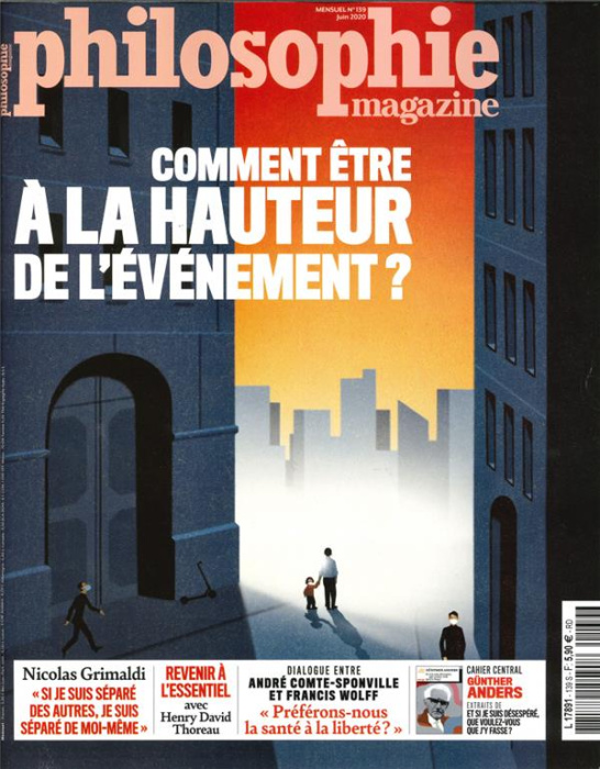 Emprunter Philosophie Magazine N° 139, mai 2020 : Comment être à la hauteur de l'événement livre