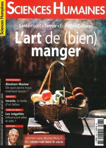 Emprunter Sciences Humaines N° 338, juillet 2021 : L'art de (bien) manger livre