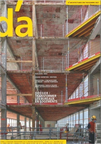 Emprunter D'Architectures N° 294, Novembre 2021 livre