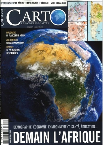 Emprunter Carto N° 70, mars-avril 2022 : Demain l'Afrique livre